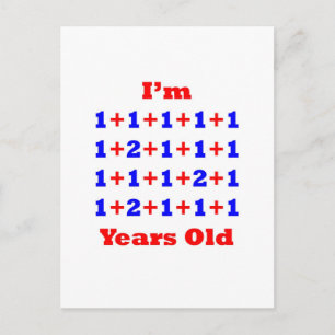 23 Years old! Postcard