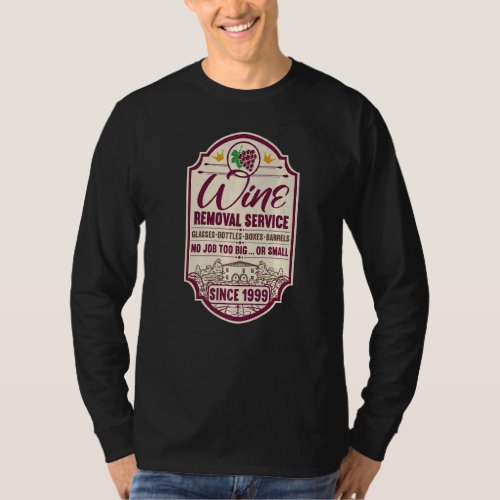 23rd Birthday I Label Wine Decanter I Wine Removal T_Shirt