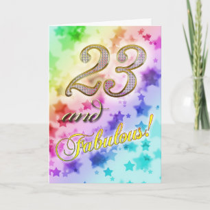 23rd Birthday party Invitation