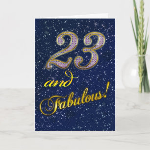 23rd Birthday party Invitation