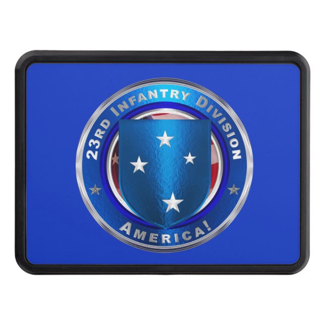 23rd Infantry Division “America!” Hitch Cover (Front)