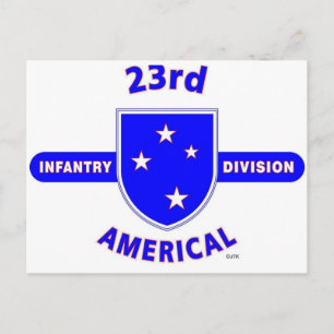 23RD INFANTRY DIVISION "AMERICAL" PRODUCTS POSTCARD