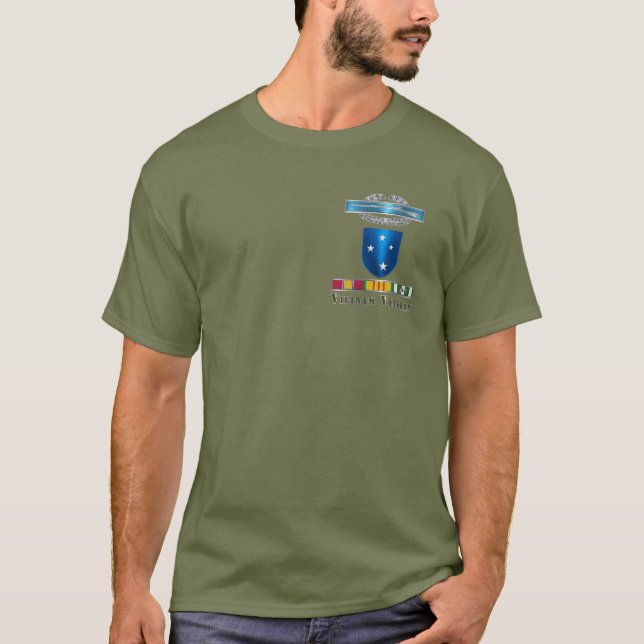 23rd Infantry Division CIB Vietnam  T-Shirt (Front)