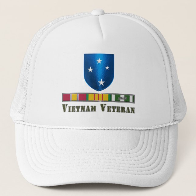 23rd Infantry Division Vietnam Veteran Trucker Hat (Front)
