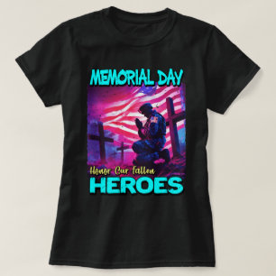 24077_Memorial Day Honor Our Fallen Heroes T-Shirt