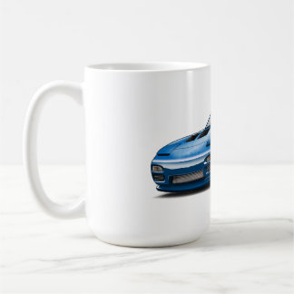 240sx blue car drawing  coffee mug