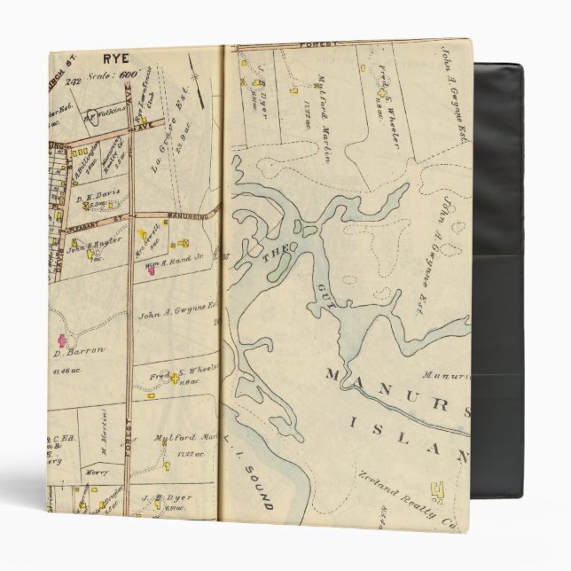 246247 Rye 3 Ring Binder (Front/Inside)