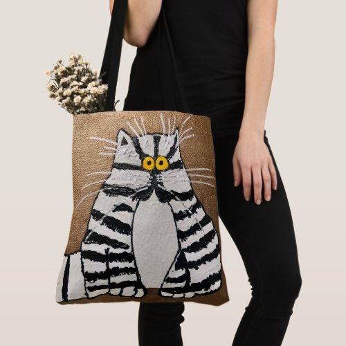 249 _ Boteros cat _  Tote Bag