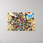 24_024, Splatter Abstract Canvas Print