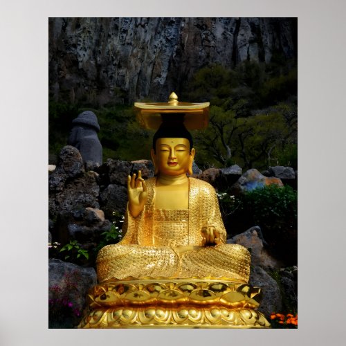 24×30 Golden Buddha Jeju-do Korea Photo Print