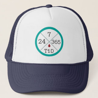 24/7/365 T1D Life Trucker Hat