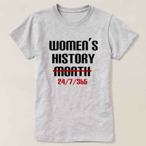 247365 Womens History Month T_Shirt