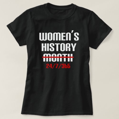 247365 Womens History Month T_Shirt