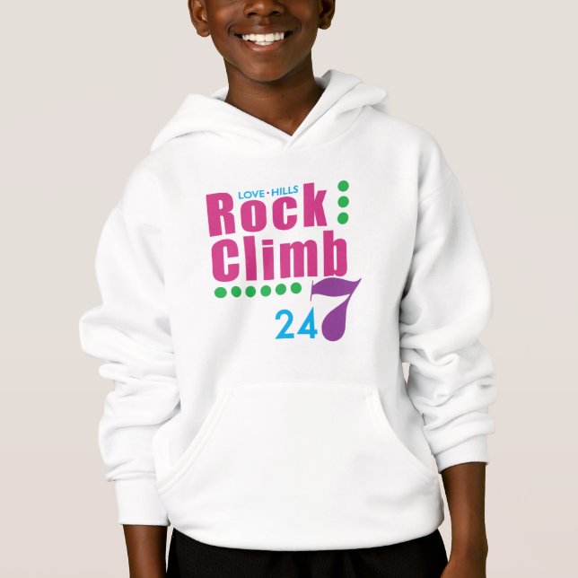 24/7 Rock Climb Hoodie (Front)