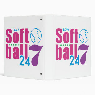 24/7 Softball Binder