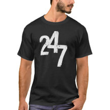 24/7 t-shirt for active people like you