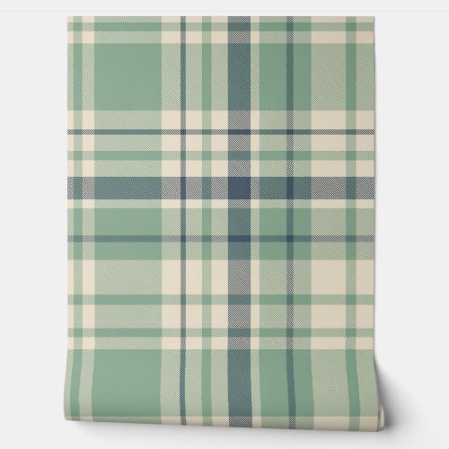 24 Blue and Teal Tartan Plaids Wallpaper