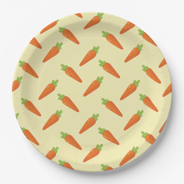24 Carrot Gold Paper Plates (Front)