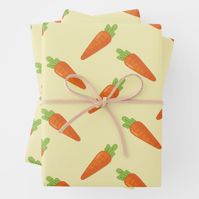 24 Carrot Gold Wrapping Paper Sheets (In situ)