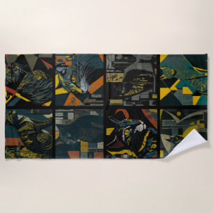 24 cats in one beach towel