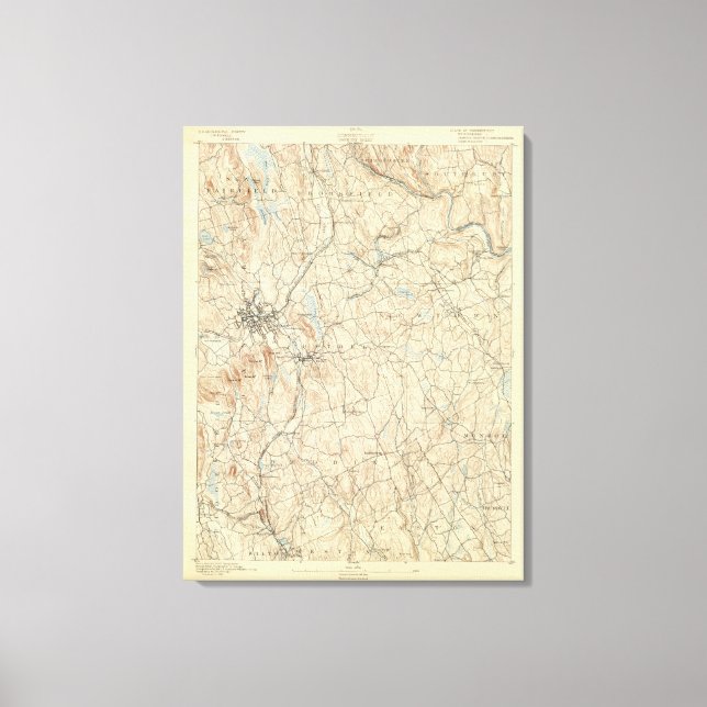 24 Danbury sheet Canvas Print (Front)