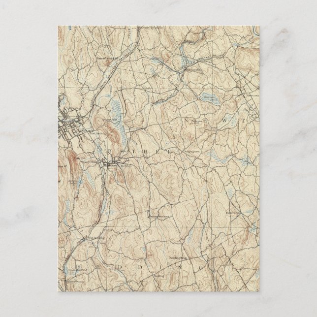 24 Danbury sheet Postcard (Front)