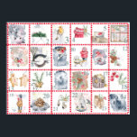 24 Different Watercolor Images Advent Calendar  Poster<br><div class="desc">Count Down to Christmas Poster. Large poster with different watercolor illustrations of winter events. Great for kids as the excitement grows as Christmas approaches. Your little ones can cross off the days to keep track of how many are left till Christmas. Great for planning events together and the simple projects...</div>