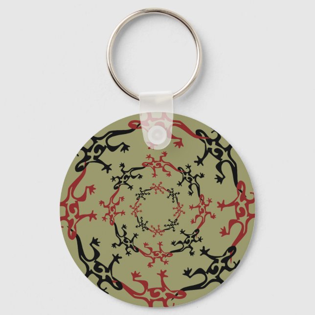 24 GECKOS KEYCHAIN (Front)
