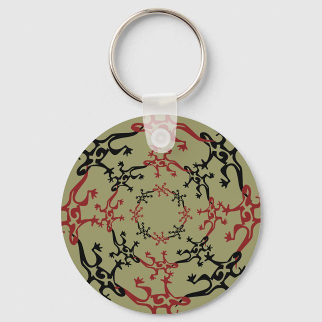 24 GECKOS KEYCHAIN (Front)