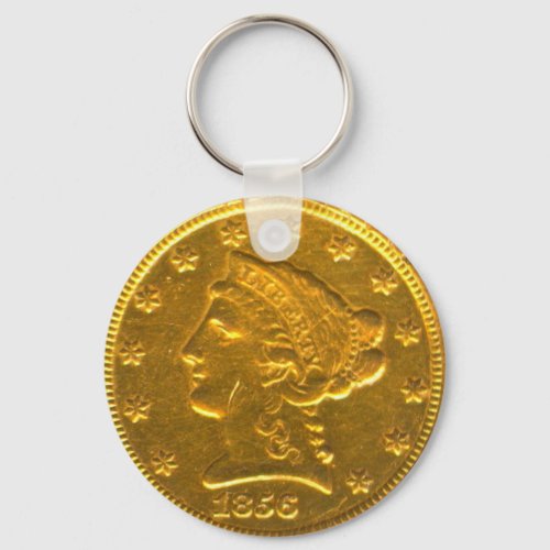 24 gold karat keychain