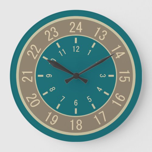 24_HOUR CUSTOM wall clocks