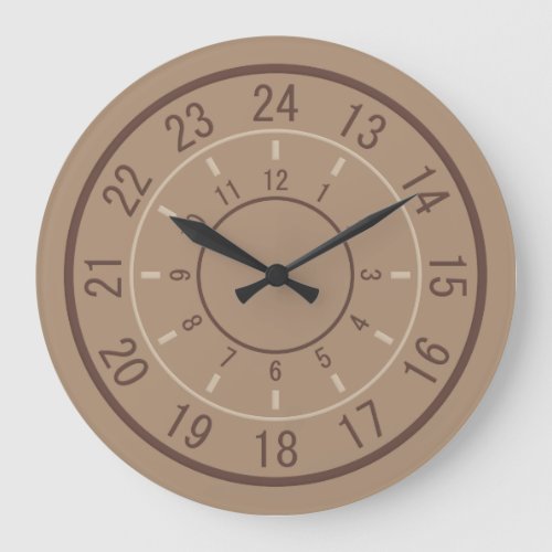 24_HOUR CUSTOM wall clocks