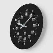 24 Hour Military Style Time Clock | Zazzle