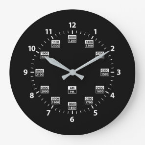 24 Hour Military Style Time Clock