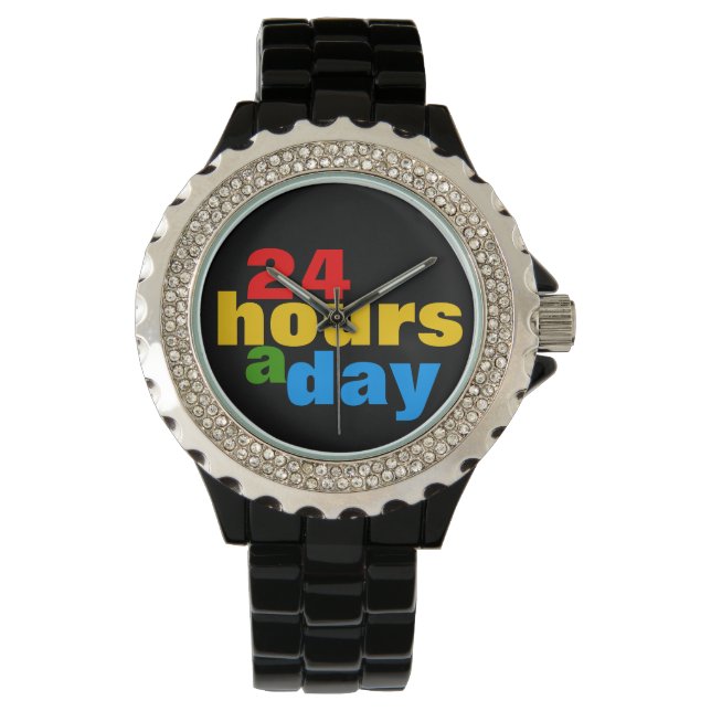 24 hours a day colors watch (Front)