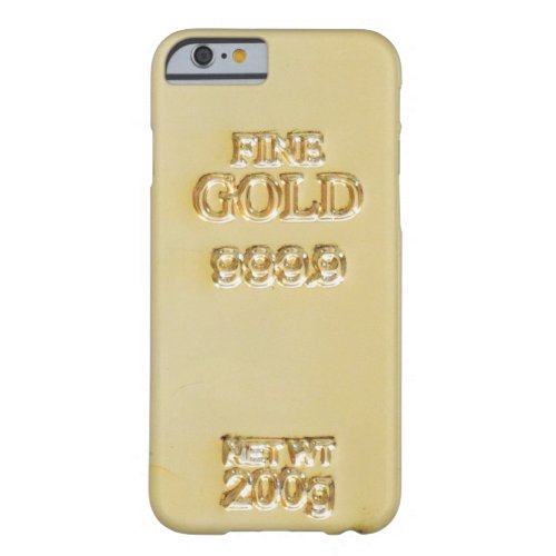 24 Karat Gold Bullion Bar Barely There iPhone 6 Case