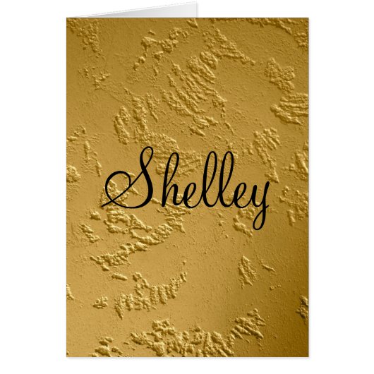 24 Karat Gold Personalized Cards (Front)