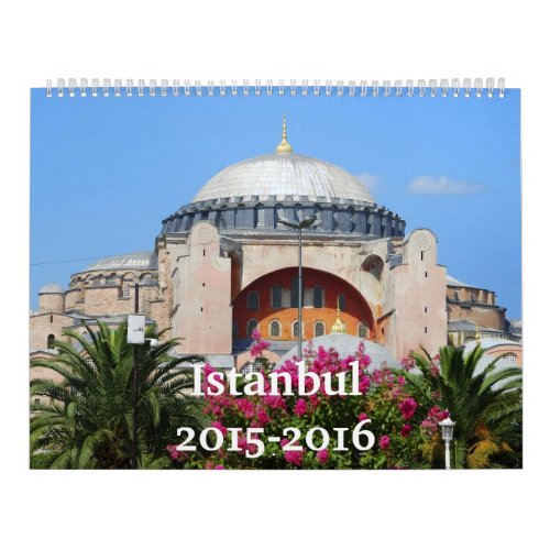 24 month Istanbul calendar