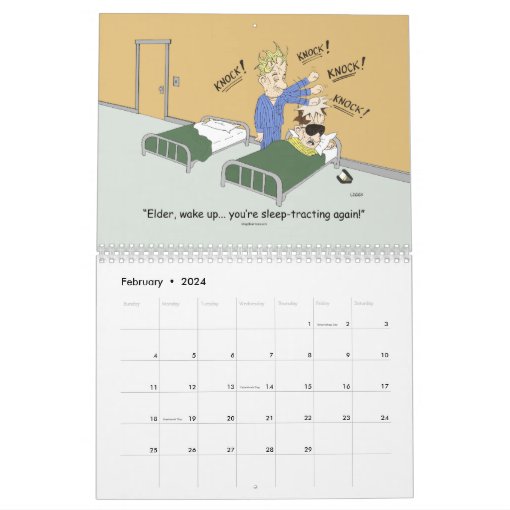 24 Month LDS Missionary Calendar start Dec 2014 | Zazzle