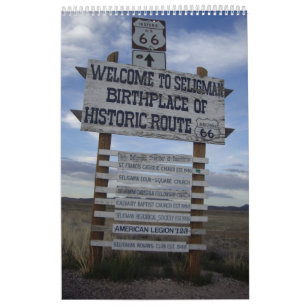 24-Months on Route 66, Starts When You Purchase It Calendar
