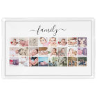 24 photo collage family personalized