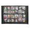 24 Photo Collage with Family Name Date - black