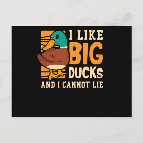 24Rubber duck for a Duck Lovers Announcement Postcard