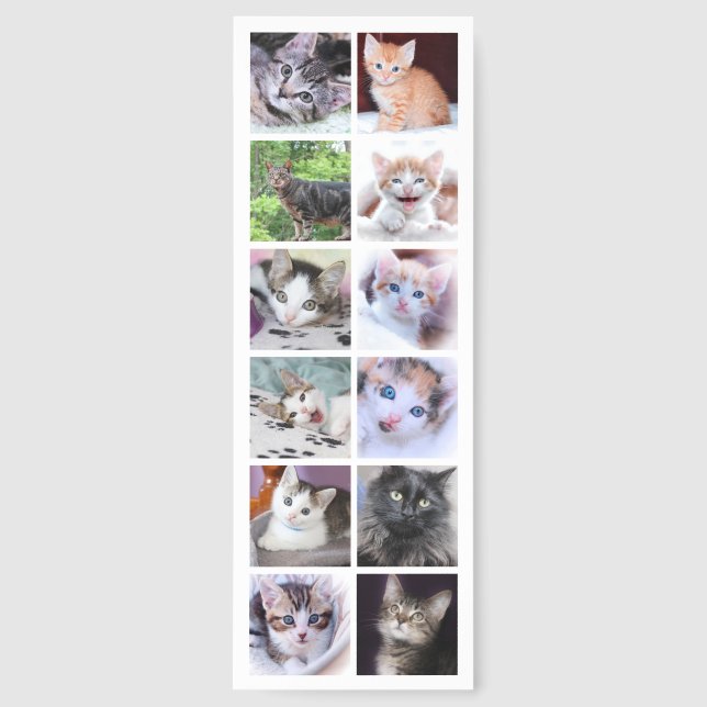 24 Tiny Square Photos Bookmarks (Front)