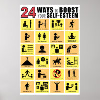 24 WAYS TO BOOST YOUR SELF-ESTEEM
