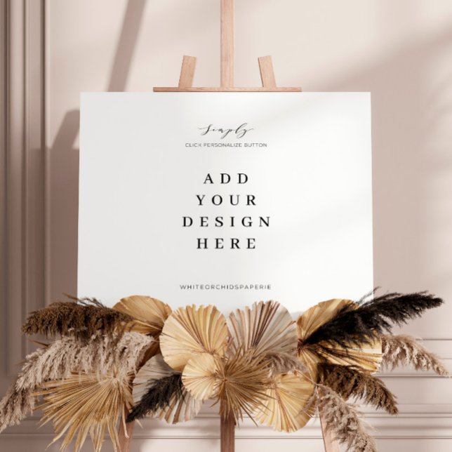 24"x18" Seating Chart Welcome Sign Printing (Creator Uploaded)