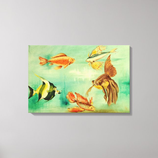 24" x 16" acquario canvas print (Front)