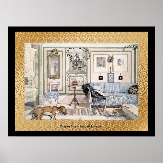 24 x 18 Black and Gold Poster (Front)