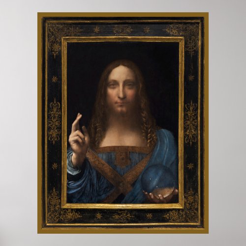 24 x 31 Salvator Mundi by Leonardo da Vinci Poster