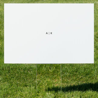24" x 36" sign
